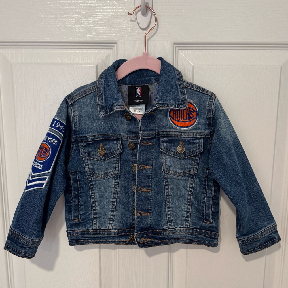 New York Knicks Denim Jacket 2T